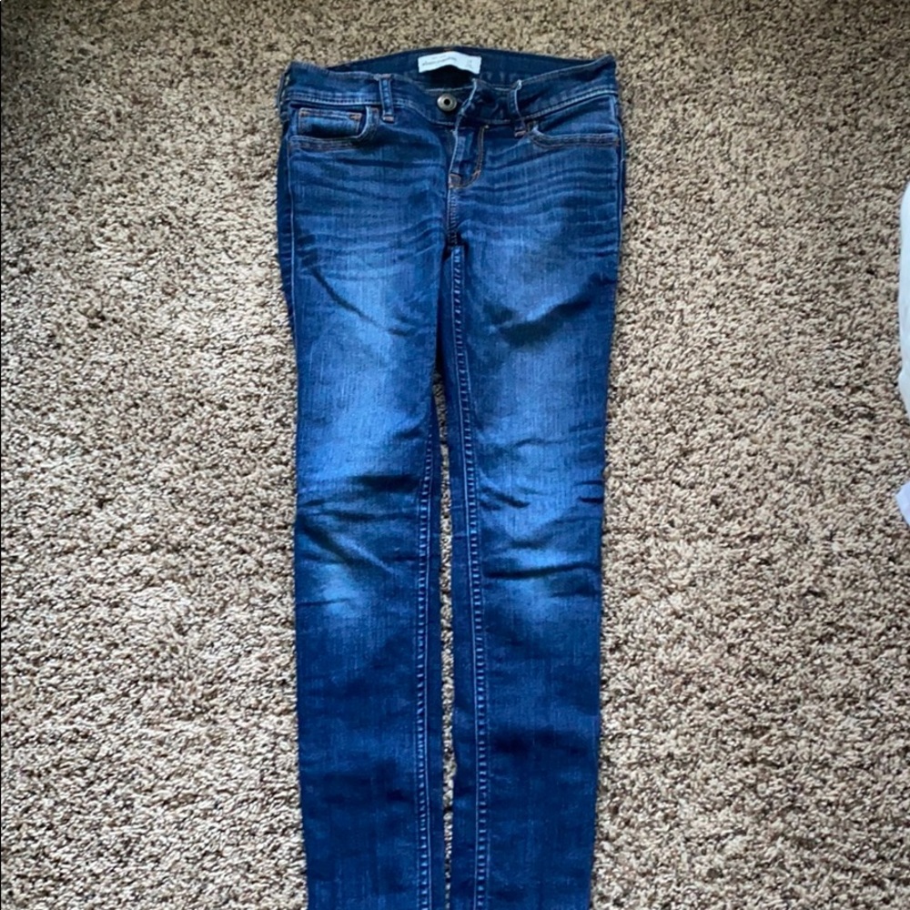 Abercrombie girls skinny jeans